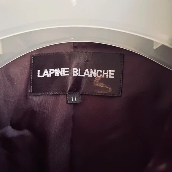 Lapine Blanche Japanese Vintage Y2K Quilted Silk Jacquard Velvet Lined Jacket M - Picture 2 of 16